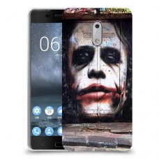 ליצן עצוב כיסוי מגן קשיח מעוצב ל Nokia 6 יחידה אחת סקרין מובייל