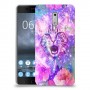 חתול מושלג כיסוי מגן קשיח מעוצב ל Nokia 6 יחידה אחת סקרין מובייל