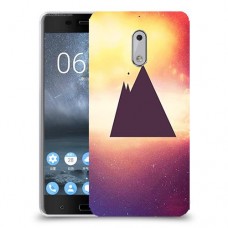 שטח פירמידים כיסוי מגן קשיח מעוצב ל Nokia 6 יחידה אחת סקרין מובייל