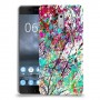 באביב בסגול כיסוי מגן קשיח מעוצב ל Nokia 6 יחידה אחת סקרין מובייל