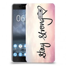 הישאר חזק כיסוי מגן קשיח מעוצב ל Nokia 6 יחידה אחת סקרין מובייל