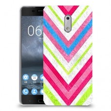 צבעים חשופים כיסוי מגן קשיח מעוצב ל Nokia 6 יחידה אחת סקרין מובייל
