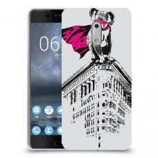 סופר קוקלה כיסוי מגן קשיח מעוצב ל Nokia 6 יחידה אחת סקרין מובייל