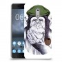 חשיבה קוף כיסוי מגן קשיח מעוצב ל Nokia 6 יחידה אחת סקרין מובייל