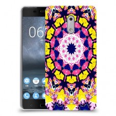 מנדלה כיסוי מגן קשיח מעוצב ל Nokia 6 יחידה אחת סקרין מובייל