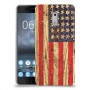עץ ארצות הברית כיסוי מגן קשיח מעוצב ל Nokia 6 יחידה אחת סקרין מובייל