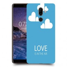 אהבה באוויר כיסוי מגן קשיח מעוצב ל Nokia 7 plus יחידה אחת סקרין מובייל