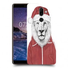 סנטה אריה כיסוי מגן קשיח מעוצב ל Nokia 7 plus יחידה אחת סקרין מובייל