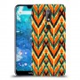 כתום Egometry כיסוי מגן קשיח מעוצב ל Nokia 7.1 יחידה אחת סקרין מובייל