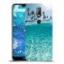 חופשה גן עדן כיסוי מגן קשיח מעוצב ל Nokia 7.1 יחידה אחת סקרין מובייל