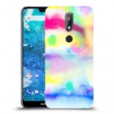 אקוורי מושלם כיסוי מגן קשיח מעוצב ל Nokia 7.1 יחידה אחת סקרין מובייל