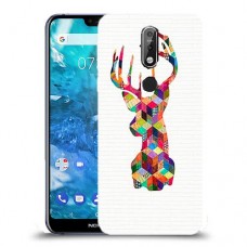 אייל קשת כיסוי מגן קשיח מעוצב ל Nokia 7.1 יחידה אחת סקרין מובייל