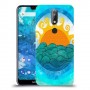 זריחה ליד הים כיסוי מגן קשיח מעוצב ל Nokia 7.1 יחידה אחת סקרין מובייל
