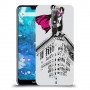סופר קוקלה כיסוי מגן קשיח מעוצב ל Nokia 7.1 יחידה אחת סקרין מובייל