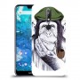 חשיבה קוף כיסוי מגן קשיח מעוצב ל Nokia 7.1 יחידה אחת סקרין מובייל