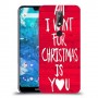 אתה עבור חג המולד כיסוי מגן קשיח מעוצב ל Nokia 7.1 יחידה אחת סקרין מובייל