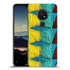 הפשטה צבועה כיסוי מגן קשיח מעוצב ל Nokia 7.2 יחידה אחת סקרין מובייל