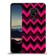 קווי סגול כיסוי מגן קשיח מעוצב ל Nokia 7.2 יחידה אחת סקרין מובייל