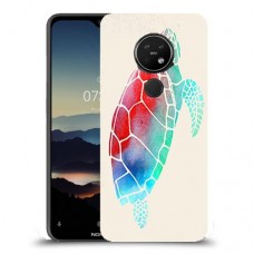 צב קשת כיסוי מגן קשיח מעוצב ל Nokia 7.2 יחידה אחת סקרין מובייל