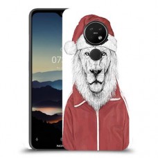סנטה אריה כיסוי מגן קשיח מעוצב ל Nokia 7.2 יחידה אחת סקרין מובייל