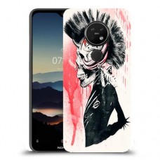 שלד מוהוק כיסוי מגן קשיח מעוצב ל Nokia 7.2 יחידה אחת סקרין מובייל