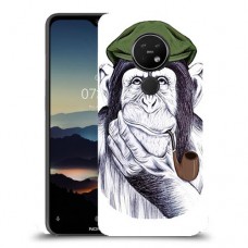 חשיבה קוף כיסוי מגן קשיח מעוצב ל Nokia 7.2 יחידה אחת סקרין מובייל