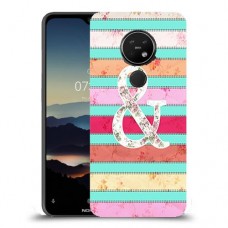מגבת ו כיסוי מגן קשיח מעוצב ל Nokia 7.2 יחידה אחת סקרין מובייל