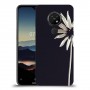 פרח לבן כיסוי מגן קשיח מעוצב ל Nokia 7.2 יחידה אחת סקרין מובייל