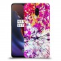 סתיו סגול כיסוי מגן קשיח מעוצב ל OnePlus 6T יחידה אחת סקרין מובייל