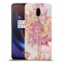 חמניות מוזרה סגולה כיסוי מגן קשיח מעוצב ל OnePlus 6T יחידה אחת סקרין מובייל