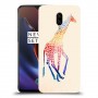 קשת ג 'ירפה כיסוי מגן קשיח מעוצב ל OnePlus 6T יחידה אחת סקרין מובייל