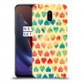 לבבות קשת כיסוי מגן קשיח מעוצב ל OnePlus 6T יחידה אחת סקרין מובייל