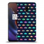 קשת בדגים כיסוי מגן קשיח מעוצב ל OnePlus 6T יחידה אחת סקרין מובייל