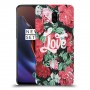 רוז אהבה כיסוי מגן קשיח מעוצב ל OnePlus 6T יחידה אחת סקרין מובייל