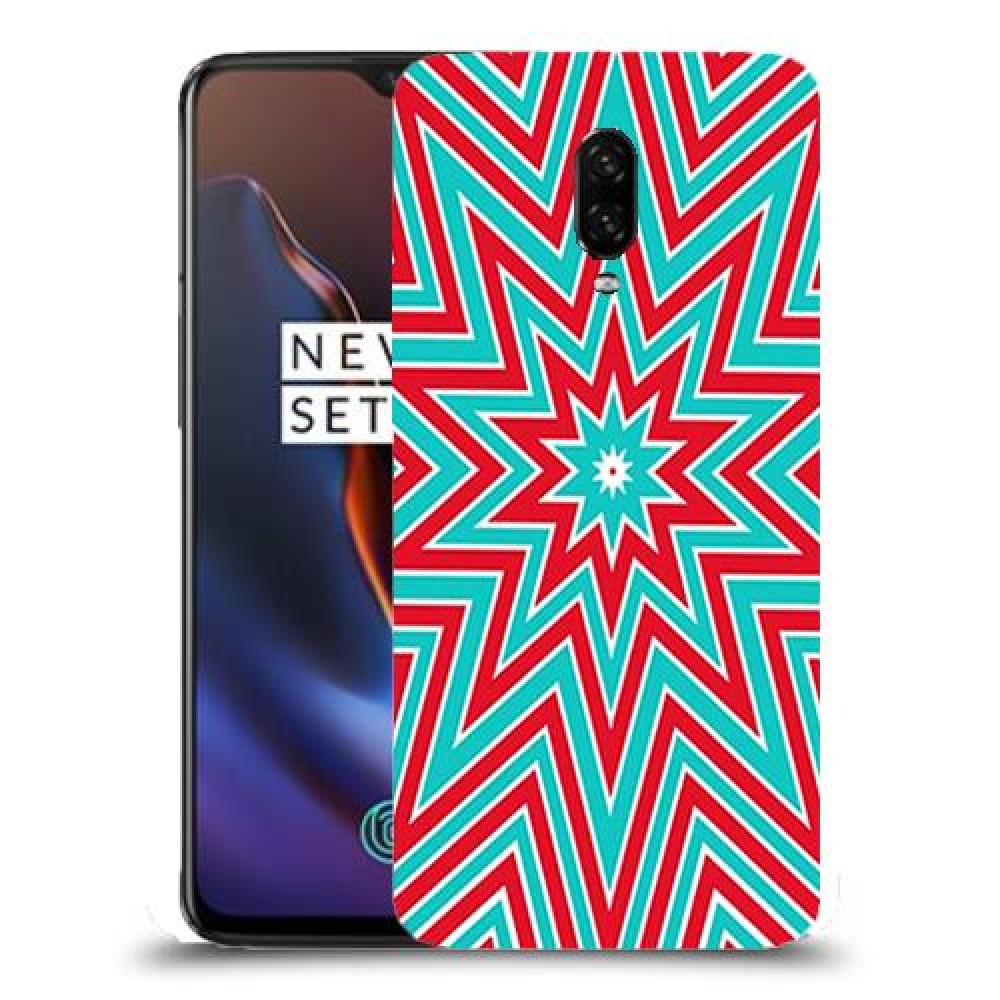צבעי שלג כיסוי מגן קשיח מעוצב ל OnePlus 6T יחידה אחת סקרין מובייל