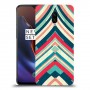 פסים בצבע כיסוי מגן קשיח מעוצב ל OnePlus 6T יחידה אחת סקרין מובייל