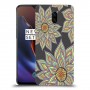 חמניות בשחור כיסוי מגן קשיח מעוצב ל OnePlus 6T יחידה אחת סקרין מובייל