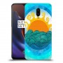 זריחה ליד הים כיסוי מגן קשיח מעוצב ל OnePlus 6T יחידה אחת סקרין מובייל