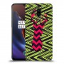 עניבה על גרין כיסוי מגן קשיח מעוצב ל OnePlus 6T יחידה אחת סקרין מובייל