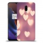 לבבות מעורפלים בחום כיסוי מגן קשיח מעוצב ל OnePlus 6T יחידה אחת סקרין מובייל
