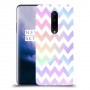 גיאומטריה פסטל כיסוי מגן קשיח מעוצב ל OnePlus 7 Pro יחידה אחת סקרין מובייל