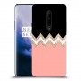 ורוד-לבן-לבן כיסוי מגן קשיח מעוצב ל OnePlus 7 Pro יחידה אחת סקרין מובייל