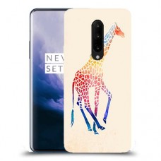 קשת ג 'ירפה כיסוי מגן קשיח מעוצב ל OnePlus 7 Pro יחידה אחת סקרין מובייל