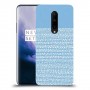 נקודות לבנות בכחול כיסוי מגן קשיח מעוצב ל OnePlus 7 Pro יחידה אחת סקרין מובייל