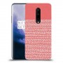 נקודות לבנות בורוד כיסוי מגן קשיח מעוצב ל OnePlus 7 Pro יחידה אחת סקרין מובייל