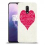 אהבה היא אדיבה כיסוי מגן קשיח מעוצב ל OnePlus 7 יחידה אחת סקרין מובייל