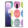 אהבה צחוק חיים כיסוי מגן קשיח מעוצב ל OnePlus 7 יחידה אחת סקרין מובייל