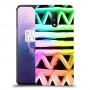 ניאון גיאומטריה כיסוי מגן קשיח מעוצב ל OnePlus 7 יחידה אחת סקרין מובייל