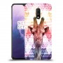 ג'ירפה נחמד כיסוי מגן קשיח מעוצב ל OnePlus 7 יחידה אחת סקרין מובייל