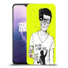 לא חולצת טריקו מצחיקה כיסוי מגן קשיח מעוצב ל OnePlus 7 יחידה אחת סקרין מובייל